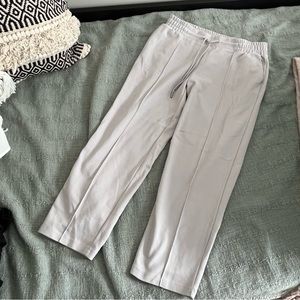The Viral Target Work Sweatpants in light wash